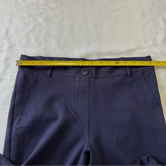 Betabrand Women’s Classic Dress Pant Yoga Pant Bootcut Navy Size L - Picture 5 of 13